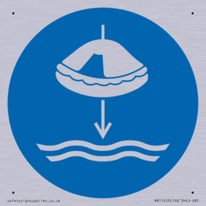 Mandatory: Lower liferaft to the water in launch sequence